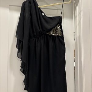 Black cocktail dress